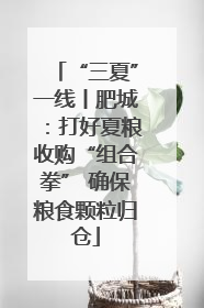 “三夏”一线丨肥城：打好夏粮收购“组合拳” 确保粮食颗粒归仓