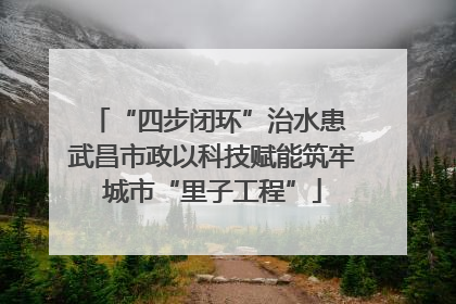 “四步闭环”治水患 武昌市政以科技赋能筑牢城市“里子工程”