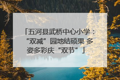 五河县武桥中心小学：“双减”园地结硕果 多姿多彩庆“双节”