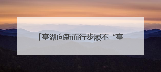 亭湖向新而行步履不“亭”：科创与产业互融互促，催生新质生产力澎湃动能