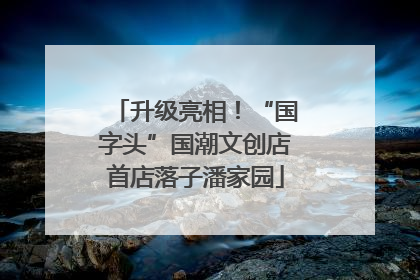 升级亮相！“国字头”国潮文创店首店落子潘家园