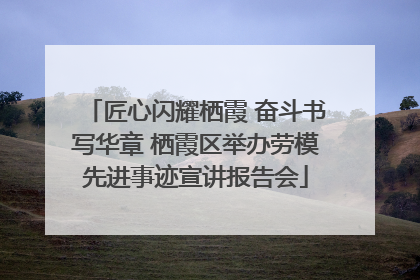 匠心闪耀栖霞 奋斗书写华章 栖霞区举办劳模先进事迹宣讲报告会