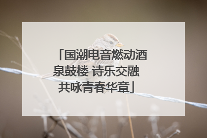 国潮电音燃动酒泉鼓楼 诗乐交融共咏青春华章