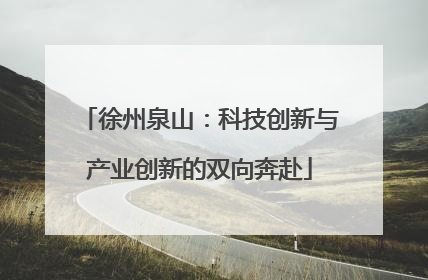 徐州泉山：科技创新与产业创新的双向奔赴