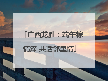 广西龙胜：端午粽情深 共话邻里情