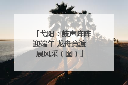 弋阳：鼓声阵阵迎端午 龙舟竞渡展风采（图）