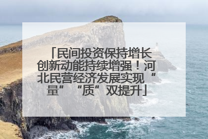 民间投资保持增长 创新动能持续增强！河北民营经济发展实现“量”“质”双提升