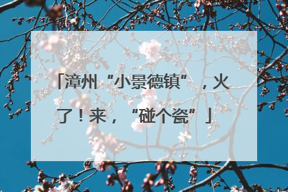漳州“小景德镇”，火了！来，“碰个瓷”