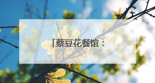 蔡豆花餐馆：合规改建背后的坚守与期盼