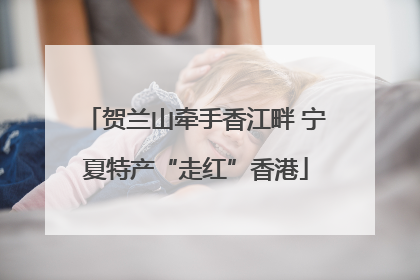 贺兰山牵手香江畔 宁夏特产“走红”香港
