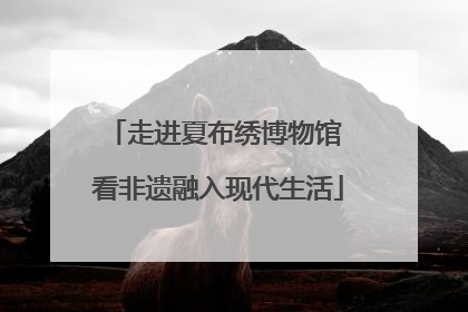 走进夏布绣博物馆 看非遗融入现代生活