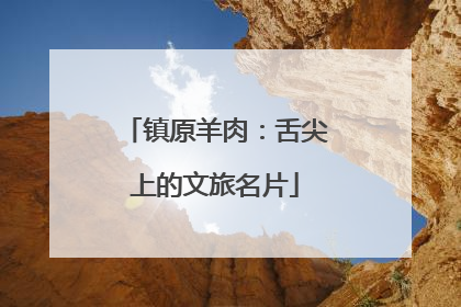 镇原羊肉：舌尖上的文旅名片
