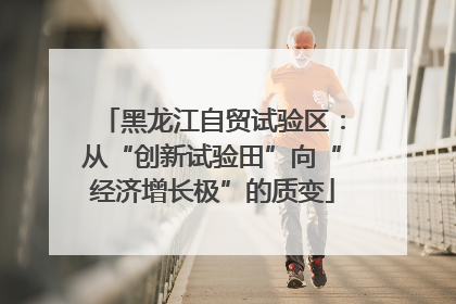 黑龙江自贸试验区：从“创新试验田”向“经济增长极”的质变